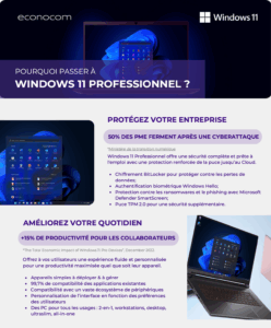 Passer à Windows 11 Professionnel
